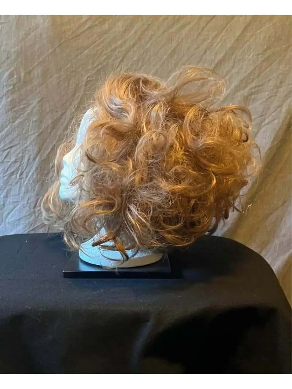 Blonde Curly Lace Front Drag Wig